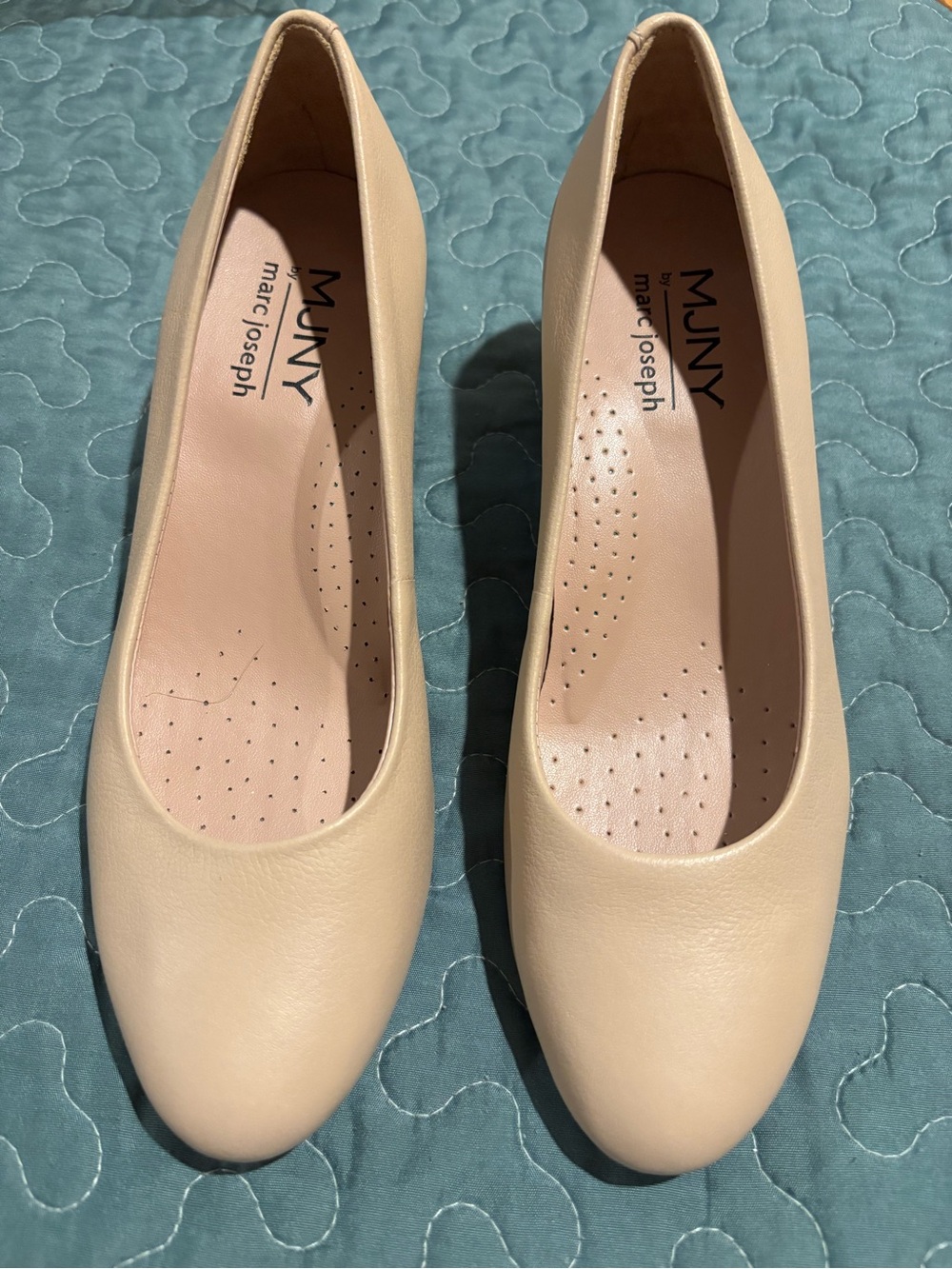 Marc Joseph Beige Leather shoes
